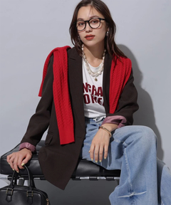 Arpege story(アルページュストーリー) |W釦テーラードジャケット