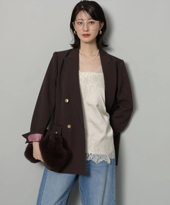 Arpege story(アルページュストーリー) |W釦テーラードジャケット