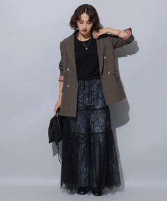 Arpege story(アルページュストーリー) |総レース2WAYスカート