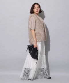 Arpege story(アルページュストーリー) |総レース2WAYスカート