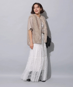 Arpege story(アルページュストーリー) |総レース2WAYスカート