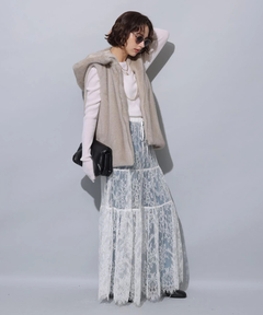 Arpege story(アルページュストーリー) |総レース2WAYスカート