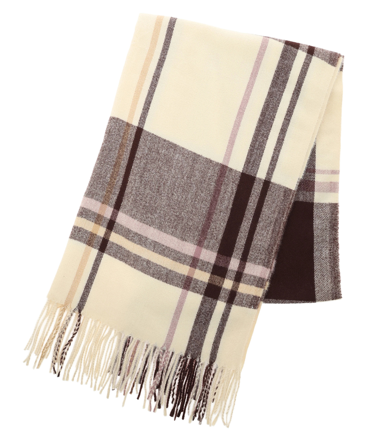 ビックチェックストール | ストール・マフラー・ティペット・スヌード