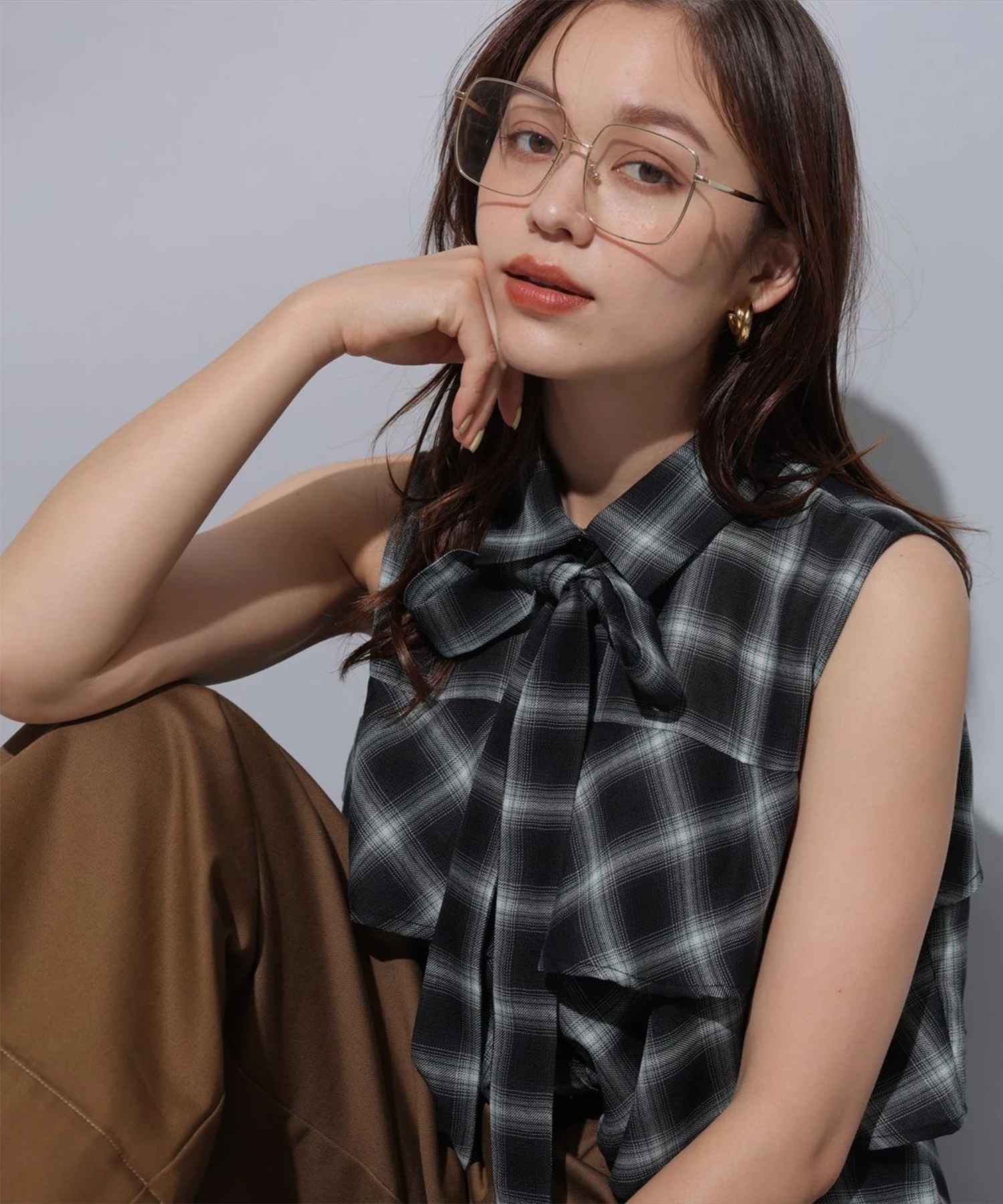 Arpege story アルページュストーリー フリル羽織ブラウス Arpege story(アルページュストーリー)の「刺繍フリルブラウス