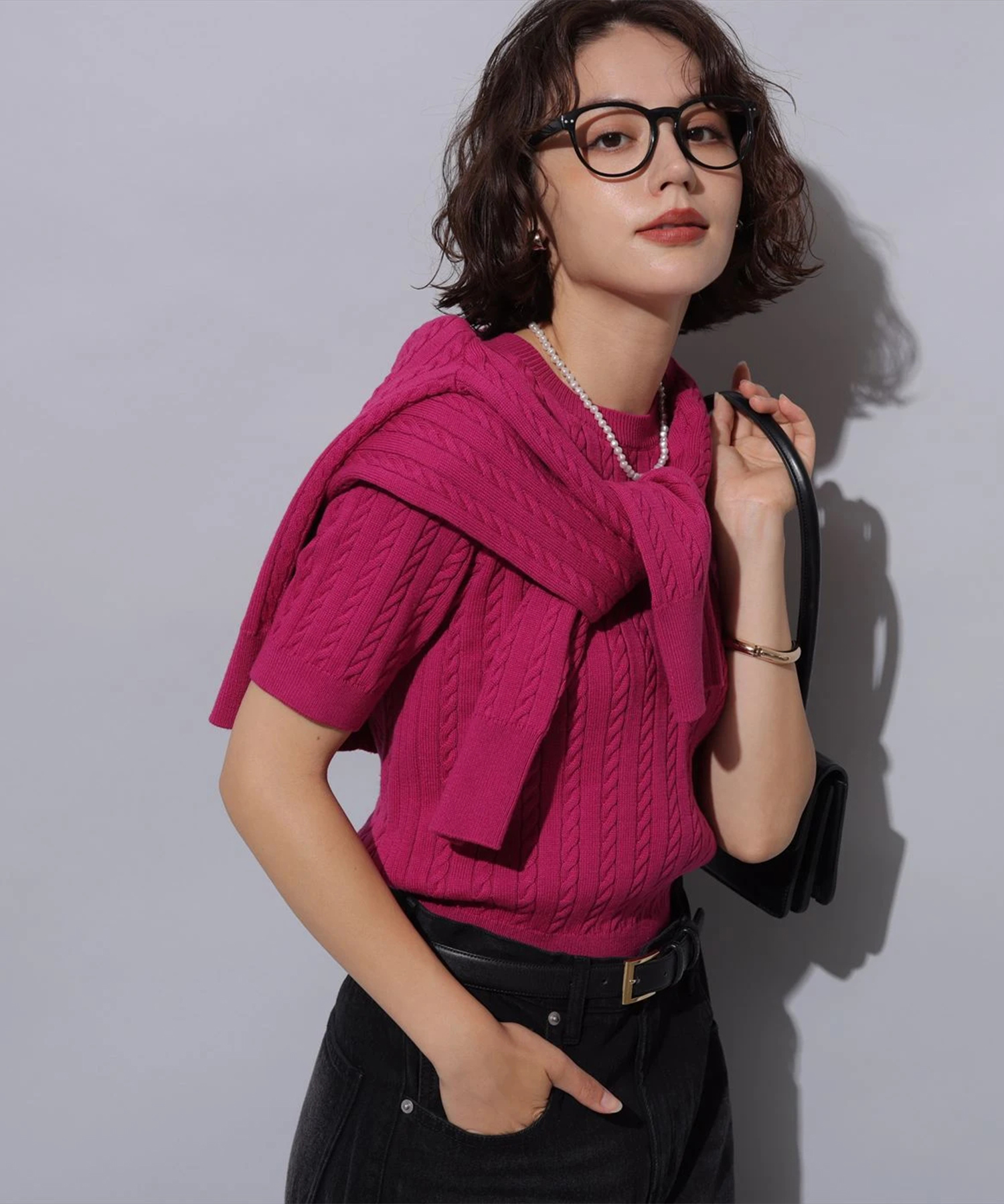 玉川高島屋限定》ケーブルアンサンブル | アンサンブル | Arpege story