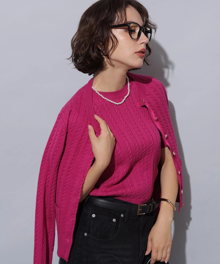 玉川高島屋限定》ケーブルアンサンブル | アンサンブル | Arpege story