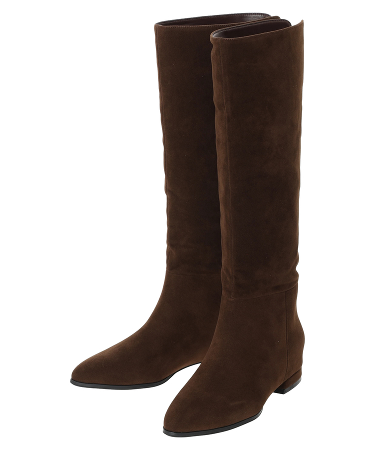 インヒールワイドロングブーツ | ブーツ | Arpege story（アルページュ