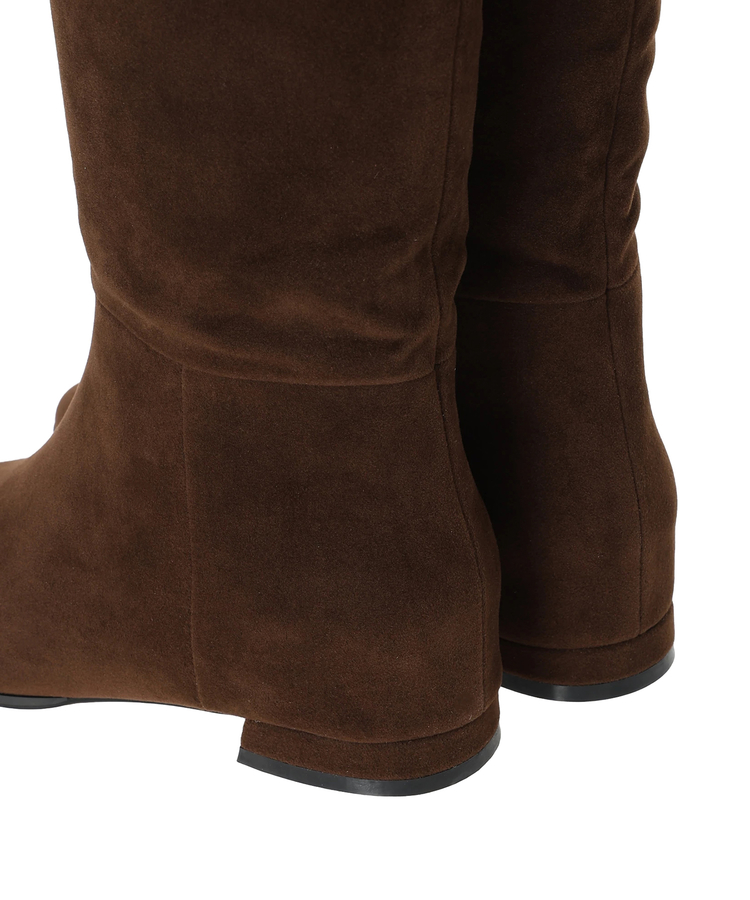 Arpege story バックルロングブーツ　茶 バックルロングブーツ | ブーツ | Arpege story（アルページュ