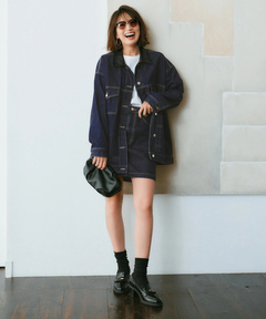 arpege story ワイドデニムパンツインディゴアルページュストーリー ワイドデニムパンツ | デニム | Arpege story（アルページュ