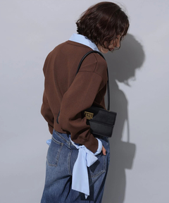 Arpege story(アルページュストーリー) |シャツドッキング襟付きカーデ