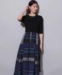 Arpege story ティアードドッキングワンピース Apuweiser-riche - 【新品未使用】Arpege storyティアードドッキング