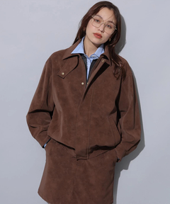 Arpege story(アルページュストーリー) |フェイクレザーミニスカート