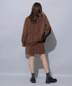 Arpege story(アルページュストーリー) |フェイクレザーミニスカート