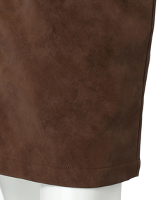 Arpege story(アルページュストーリー) |フェイクレザーミニスカート