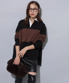 Arpege story(アルページュストーリー) |フェイクレザーミニスカート