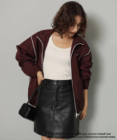 Arpege story(アルページュストーリー) |フェイクレザーミニスカート