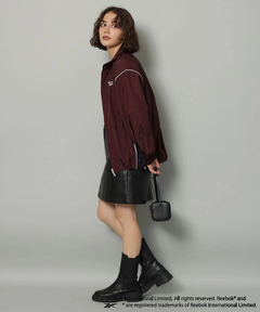 Arpege story(アルページュストーリー) |フェイクレザーミニスカート