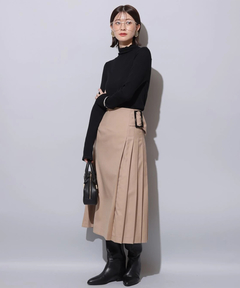 サイドプリーツミディスカート新品‼️アルページュストーリー サイドプリーツミディスカート | スカート | Arpege story