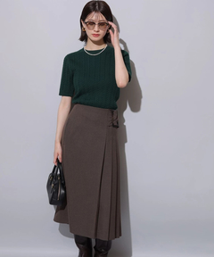 サイドプリーツミディスカート新品‼️アルページュストーリー サイドプリーツミディスカート | スカート | Arpege story