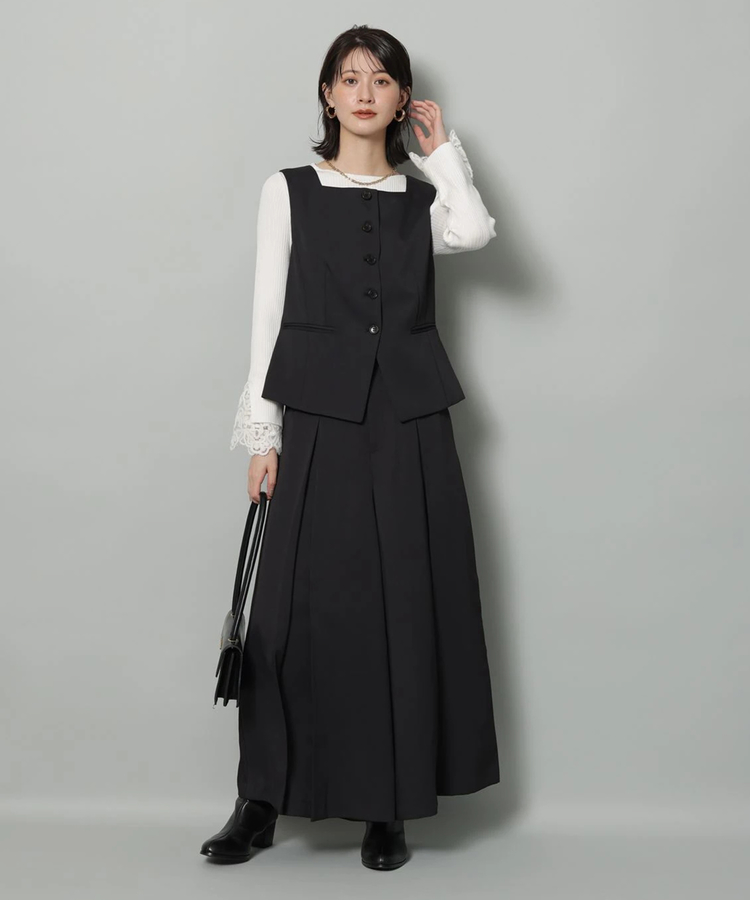 ボックスタックワイドパンツ | パンツ | Arpege story（アルページュ