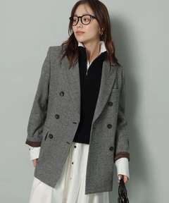 Arpege story グレー ジャケットコート Arpege story グレー ジャケットコート