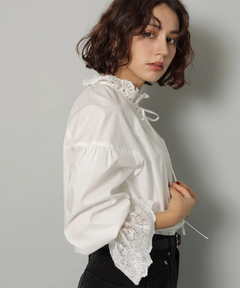 Arpege story(アルページュストーリー) |刺繍レースブラウス