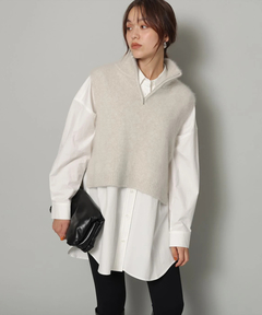 Arpege story(アルページュストーリー) |ハーフジップFURベスト