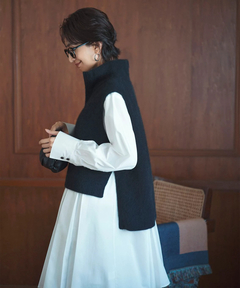 Arpege story(アルページュストーリー) |ハーフジップFURベスト