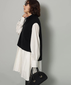 Arpege story(アルページュストーリー) |ハーフジップFURベスト