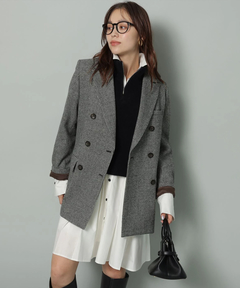 Arpege story(アルページュストーリー) |ハーフジップFURベスト