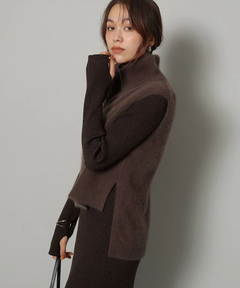 Arpege story(アルページュストーリー) |ハーフジップFURベスト