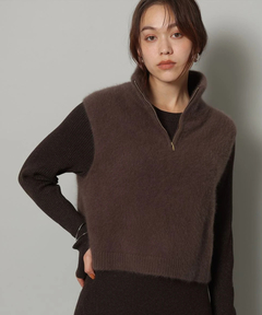 Arpege story(アルページュストーリー) |ハーフジップFURベスト