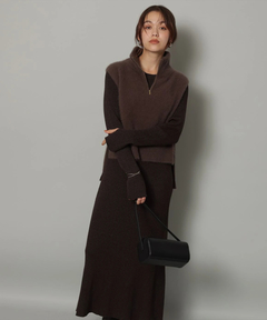 Arpege story(アルページュストーリー) |ハーフジップFURベスト