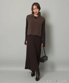 Arpege story(アルページュストーリー) |ハーフジップFURベスト