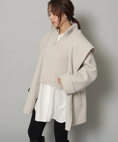 Arpege story(アルページュストーリー) |ハーフジップFURベスト