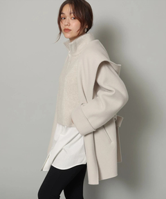 Arpege story(アルページュストーリー) |ハーフジップFURベスト