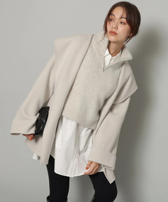 Arpege story(アルページュストーリー) |ハーフジップFURベスト