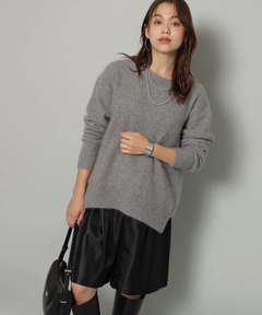 Arpege story(アルページュストーリー) |FUR2WAYロングニット