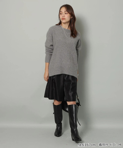 Arpege story(アルページュストーリー) |FUR2WAYロングニット