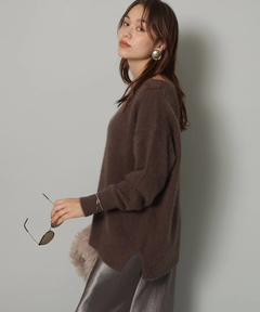 Arpege story(アルページュストーリー) |FUR2WAYロングニット