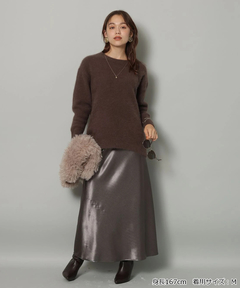 Arpege story(アルページュストーリー) |FUR2WAYロングニット