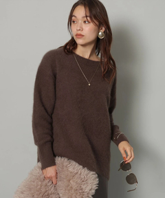 Arpege story(アルページュストーリー) |FUR2WAYロングニット