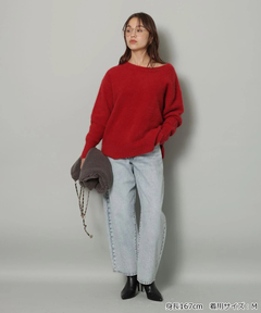 Arpege story(アルページュストーリー) |FUR2WAYロングニット