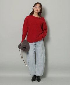 Arpege story(アルページュストーリー) |FUR2WAYロングニット