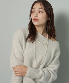 Arpege story(アルページュストーリー) |FUR2WAYロングニット