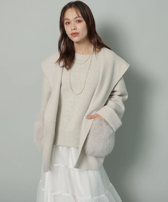 Arpege story(アルページュストーリー) |FUR2WAYロングニット