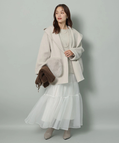 Arpege story(アルページュストーリー) |FUR2WAYロングニット