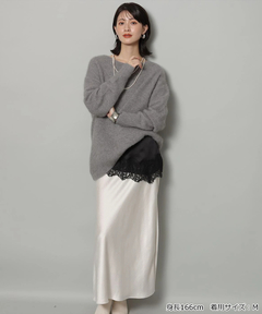 Arpege story(アルページュストーリー) |FUR2WAYロングニット