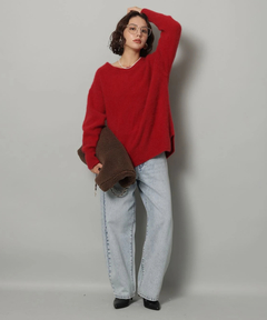 Arpege story(アルページュストーリー) |FUR2WAYロングニット