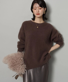 Arpege story(アルページュストーリー) |FUR2WAYロングニット